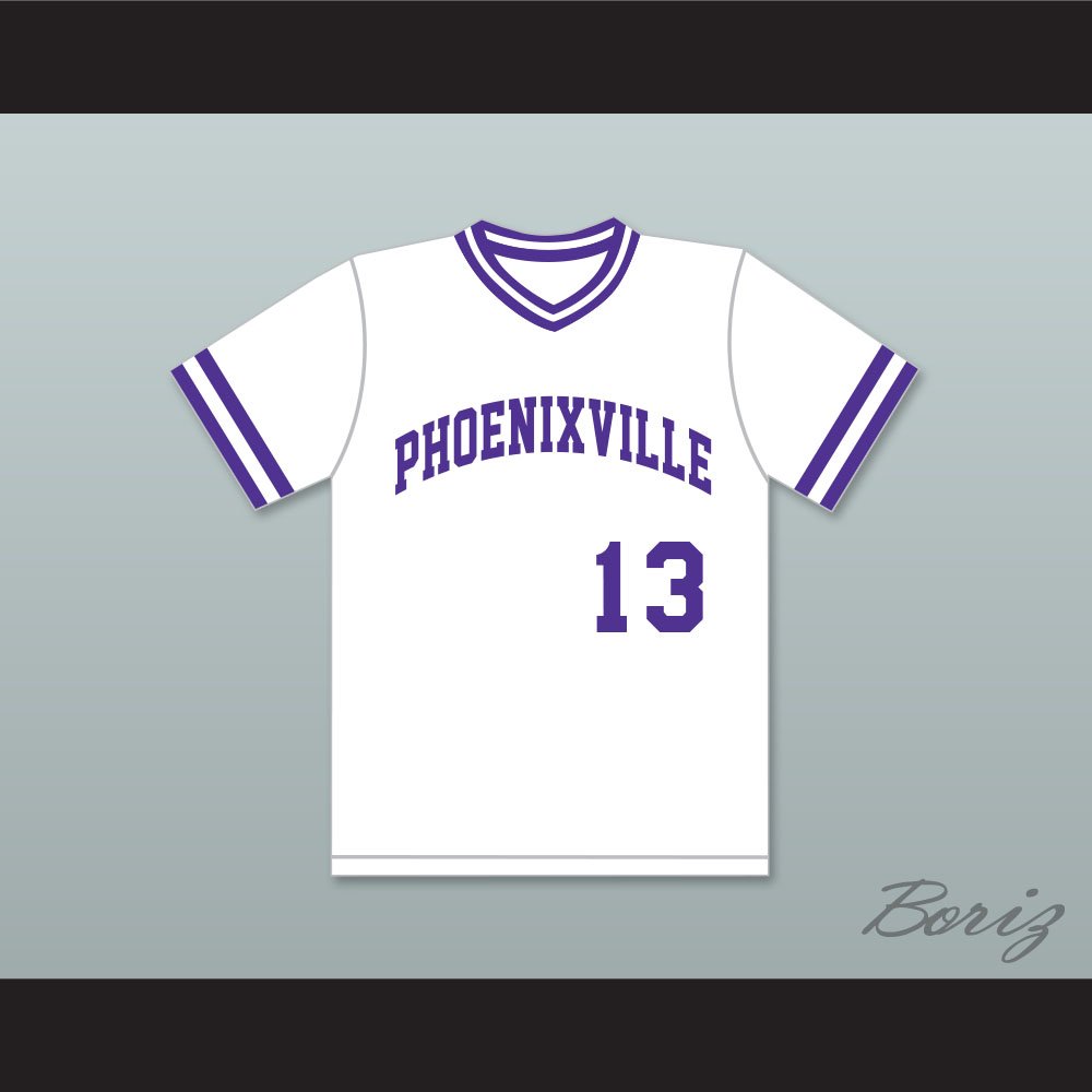 Mike Piazza 13 Phoenixville Area High School Phantoms White NN 1.jpg