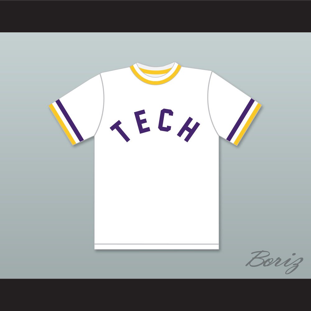 Ricky Henderson 24 Oakland Technical High School Bulldogs White NN 1.jpg