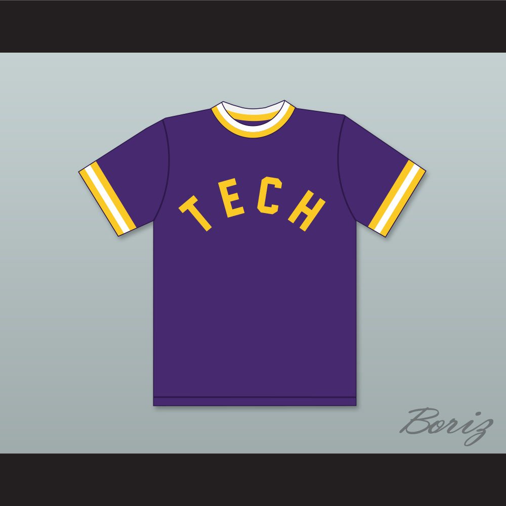 Ricky Henderson 24 Oakland Technical High School Bulldogs Purple 1.jpg