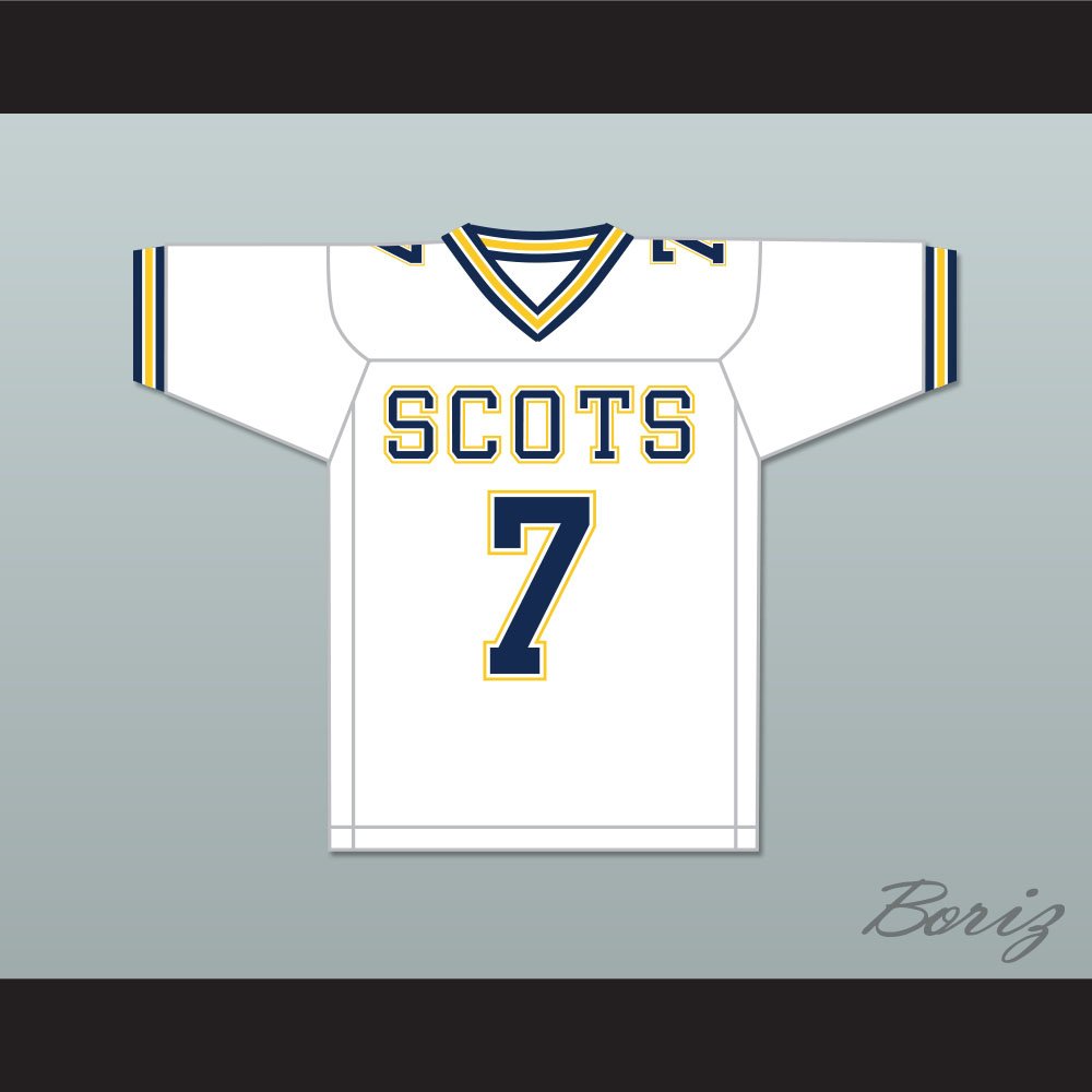 Matthew Stafford 7 Highland Park High School Scots White 1.jpg