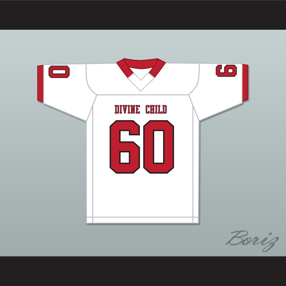 Aidan Hutchinson 60 Divine Child High School Falcons White 1.jpg