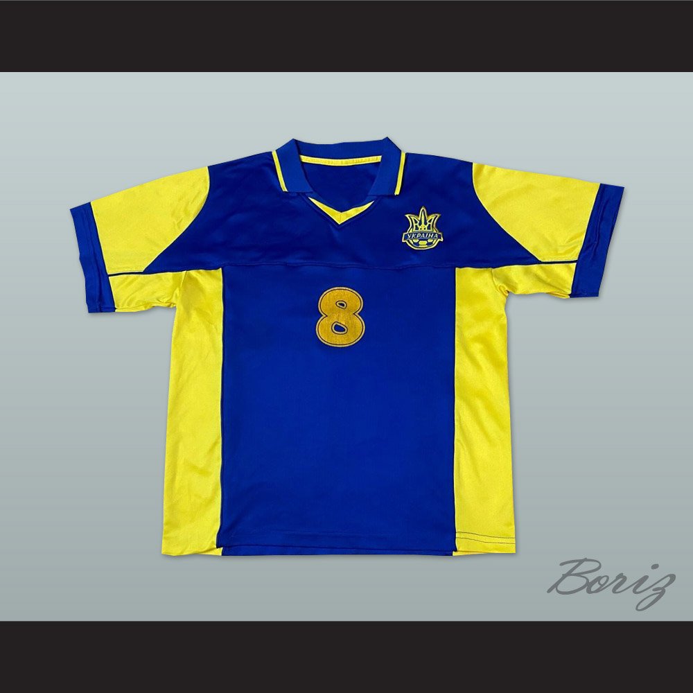 2004-2005 Style Ruslan Rotan 8 Ukraine National Team Away Blue 1.jpg