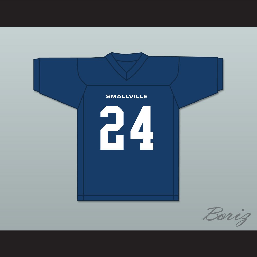 Jordan Kent 24 Smallville Crows High School Navy Blue 1.jpg