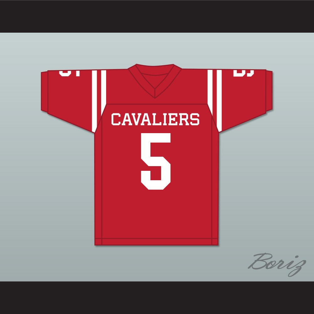 Garrett Wilson 5 Lake Travis High School Cavaliers Red NN 1.jpg