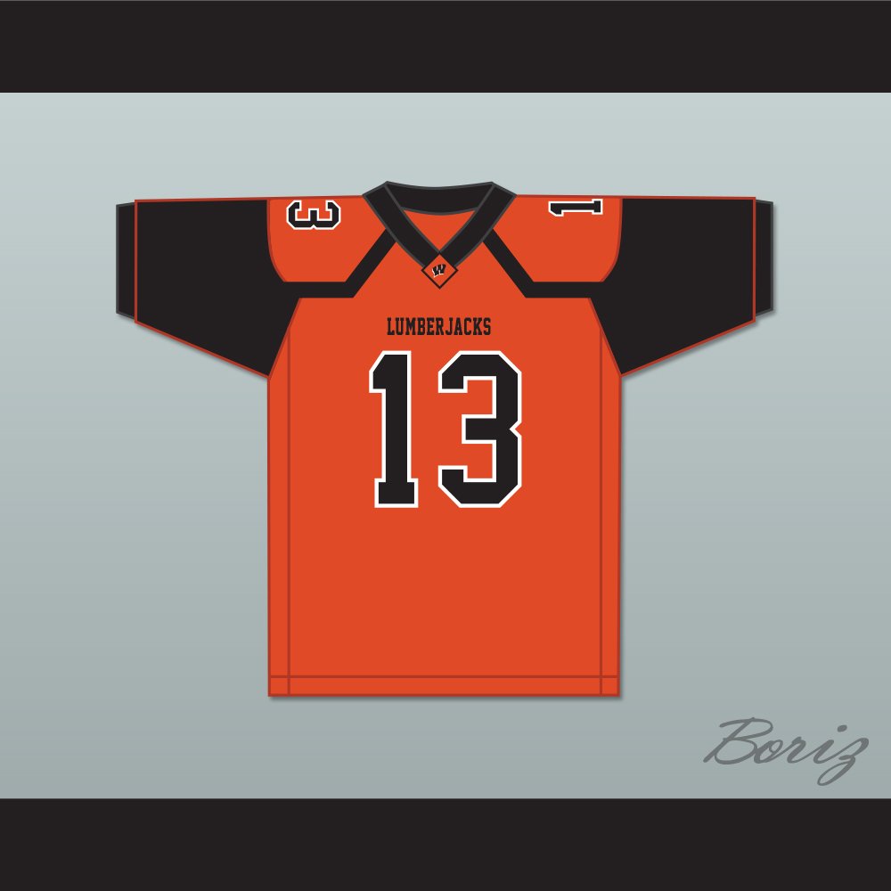 Treylon Burks 13 Warren High School Lumberjacks Orange 1.jpg