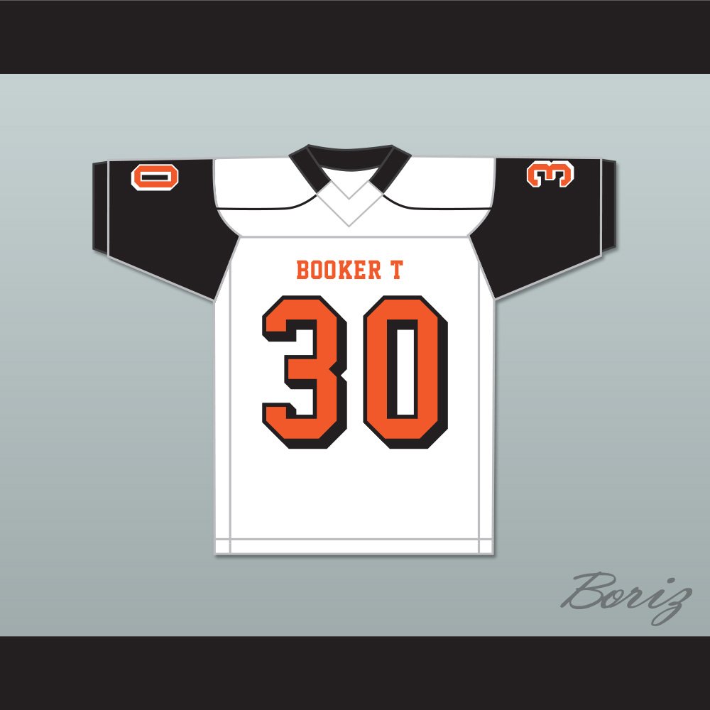 Daxton Hill 30 Booker T. Washington High School Hornets White 1.jpg