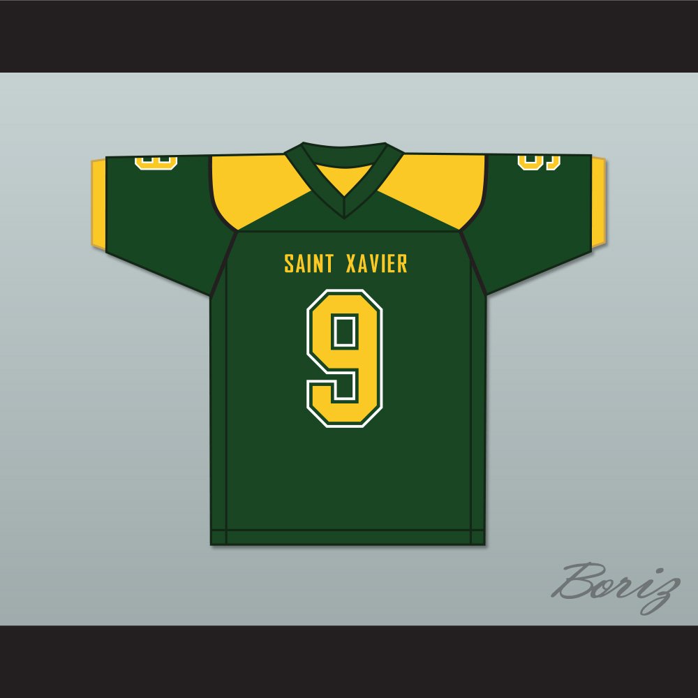 Desmond Ridder 9 St. Xavier High School Tigers Dark Green NN 1.jpg