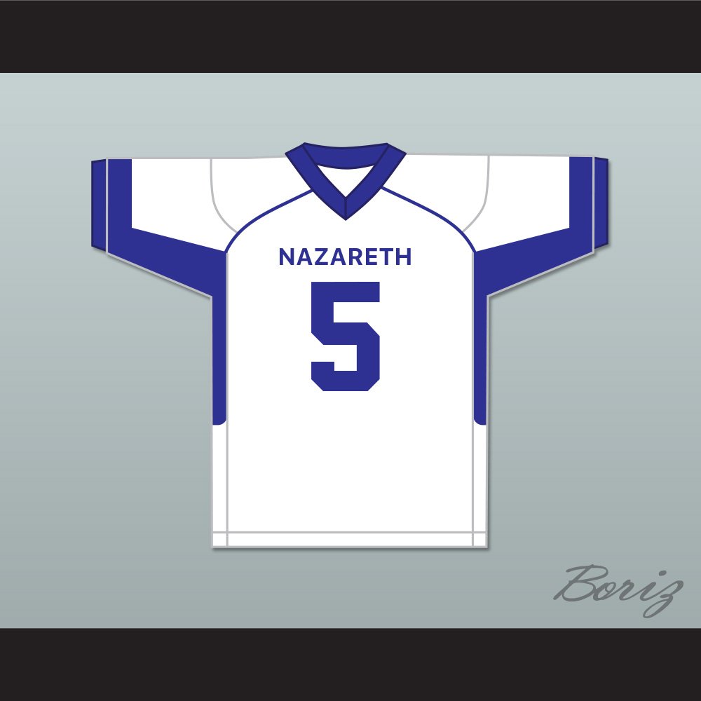 Jahan Dotson 5 Nazareth Area High School Blue Eagles White 1.jpg