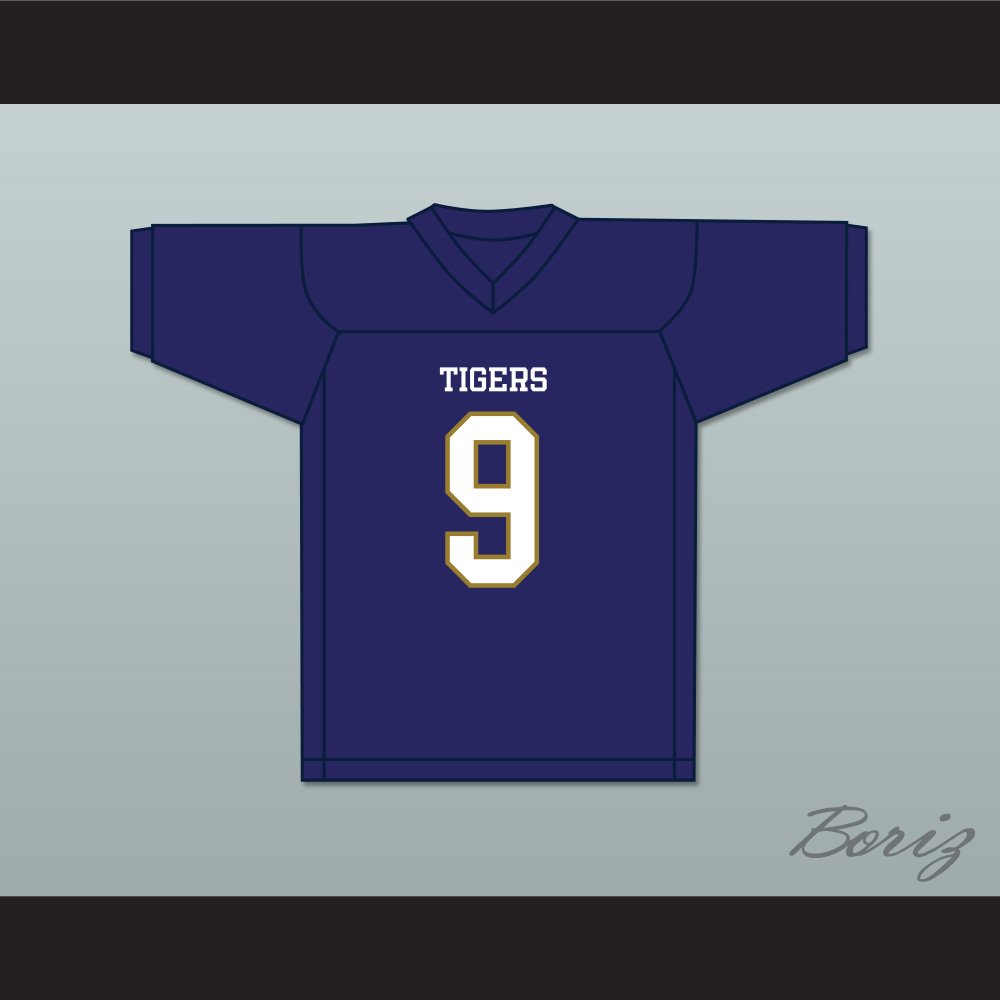 Kenneth Walker III 9 Arlington High School Tigers Navy Blue 1.jpg