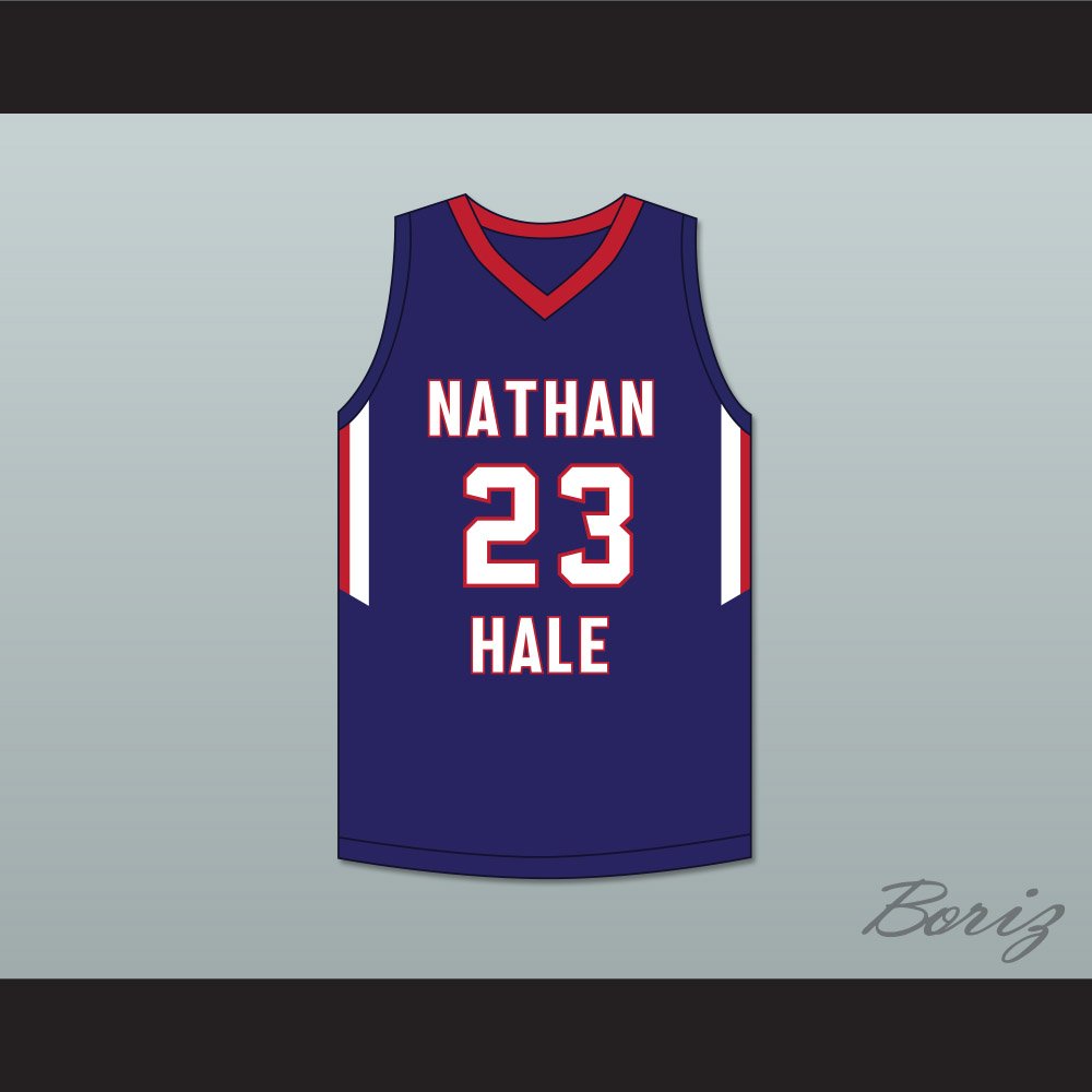 MarJon Beauchamp 23 Nathan Hale High School Raiders Navy Blue 1.jpg
