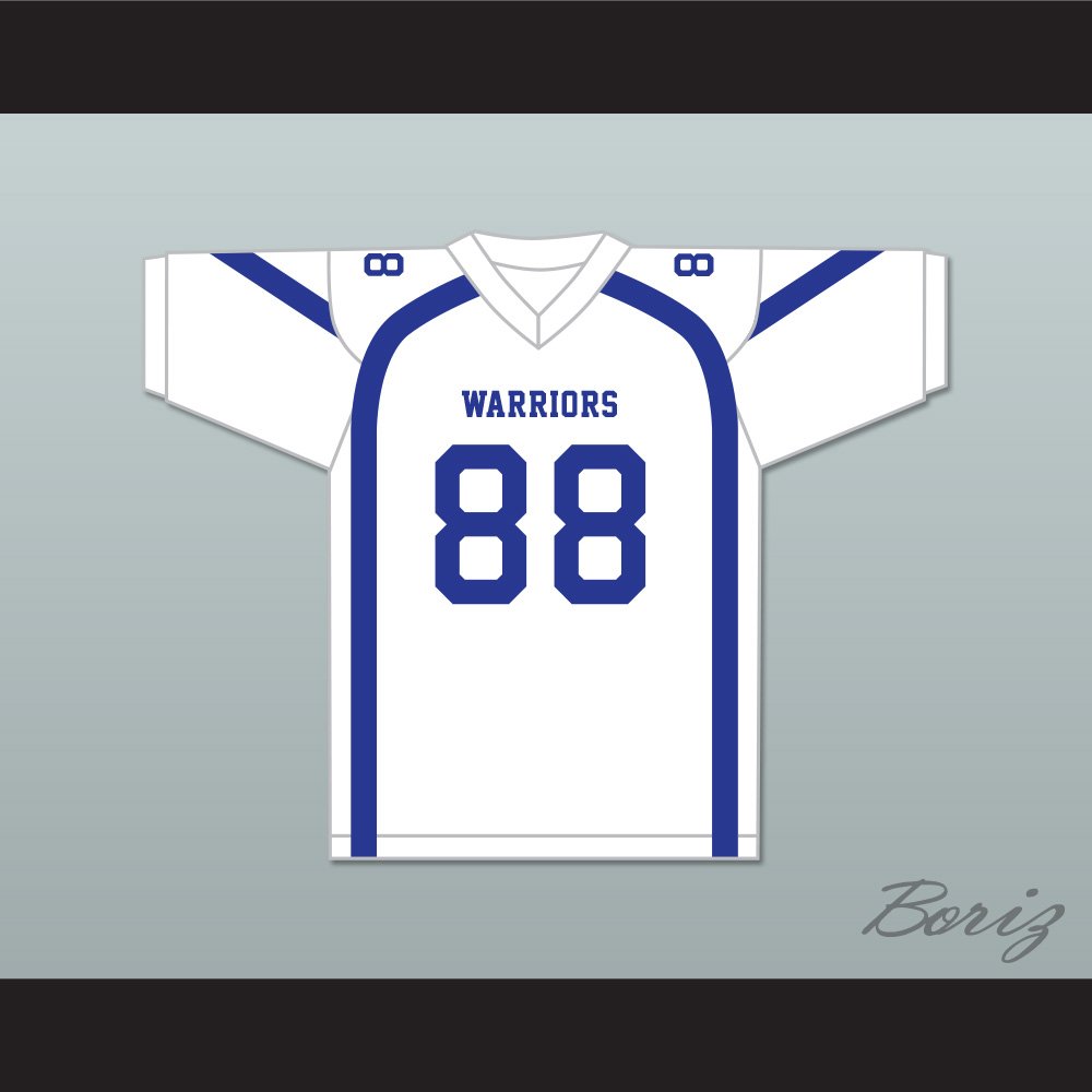 Jason Hardy 88 Liberty Christian School Warriors White 1.jpg